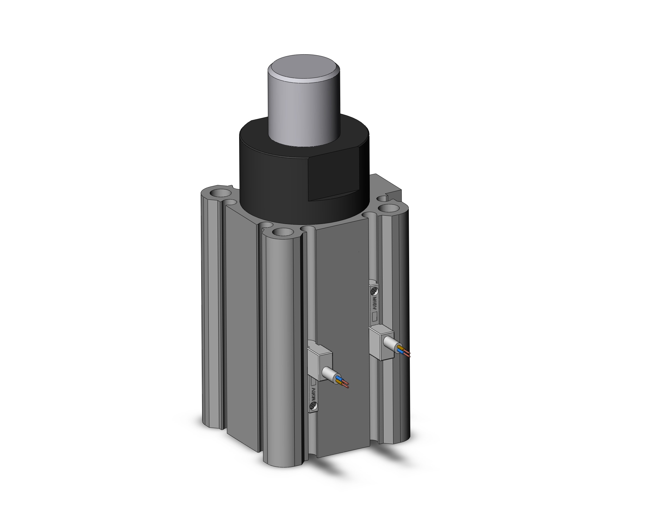 SMC RSDQA32-20DZ-M9BVL compact stopper cylinder, rsq-z, STOPPER CYLINDER