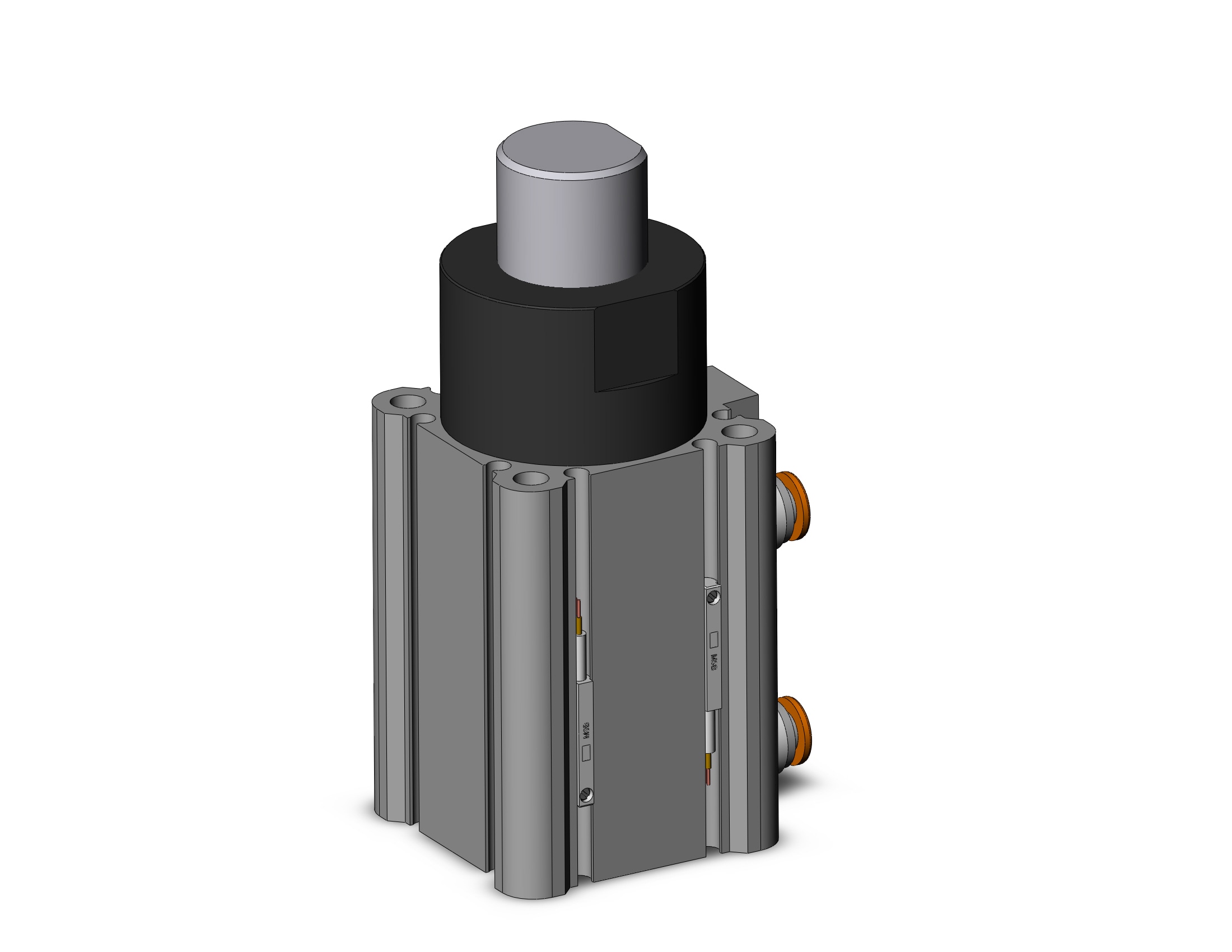 SMC RSDQA40F-20DKZ-M9B compact stopper cylinder, rsq-z, STOPPER CYLINDER