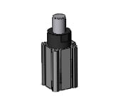 SMC RSDQA40TN-30BZ-M9PWSBPC compact stopper cylinder, rsq-z, STOPPER CYLINDER