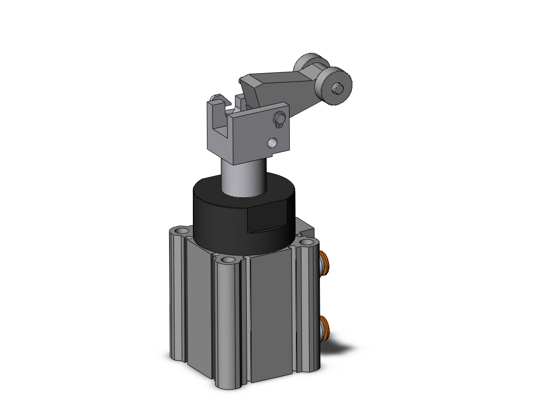 SMC RSDQA50F-20DDZ cyl, stopper, auto-sw, STOPPER CYLINDER