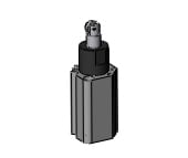 SMC RSDQB20TF-10DRZ compact stopper cylinder, rsq-z, STOPPER CYLINDER