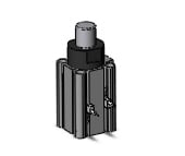 SMC RSDQB32-20DZ-M9BVL compact stopper cylinder, rsq-z, STOPPER CYLINDER