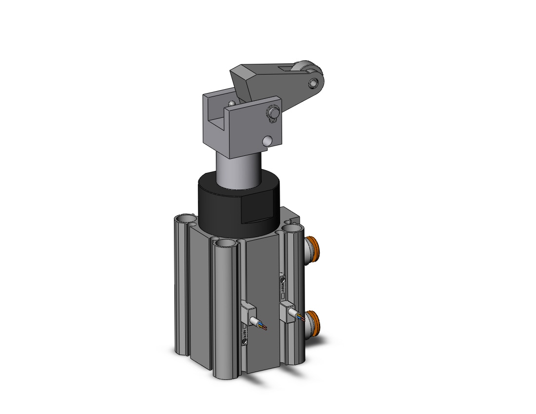 SMC RSDQB32F-15DBZ-M9BVL compact stopper cylinder, rsq-z, STOPPER CYLINDER