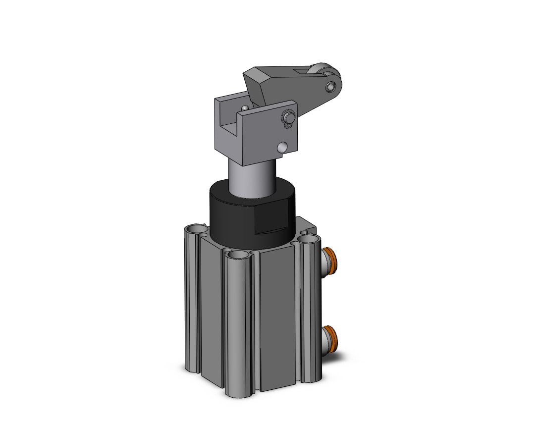 SMC RSDQB32F-15DBZ compact stopper cylinder, rsq-z, STOPPER CYLINDER