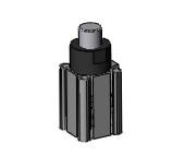 SMC RSDQB40-20DZ-M9P compact stopper cylinder, rsq-z, STOPPER CYLINDER