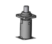 SMC RSG50TN-30D cyl, stopper, dbl acting, RSG MISCELLANEOUS/SPECIALIZED