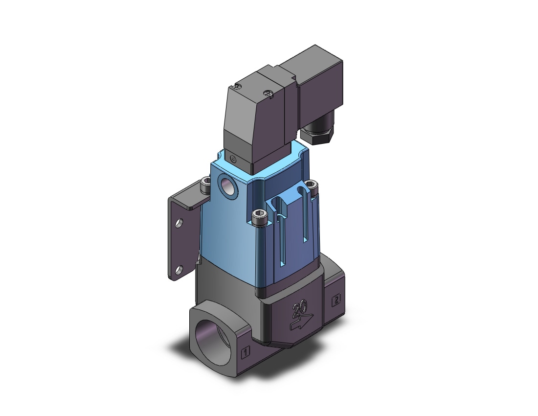 SMC SGC322B-0520Y-5DZ-B1 coolant valve, VNA/B/C/D 2-WAY MEDIA VALVE