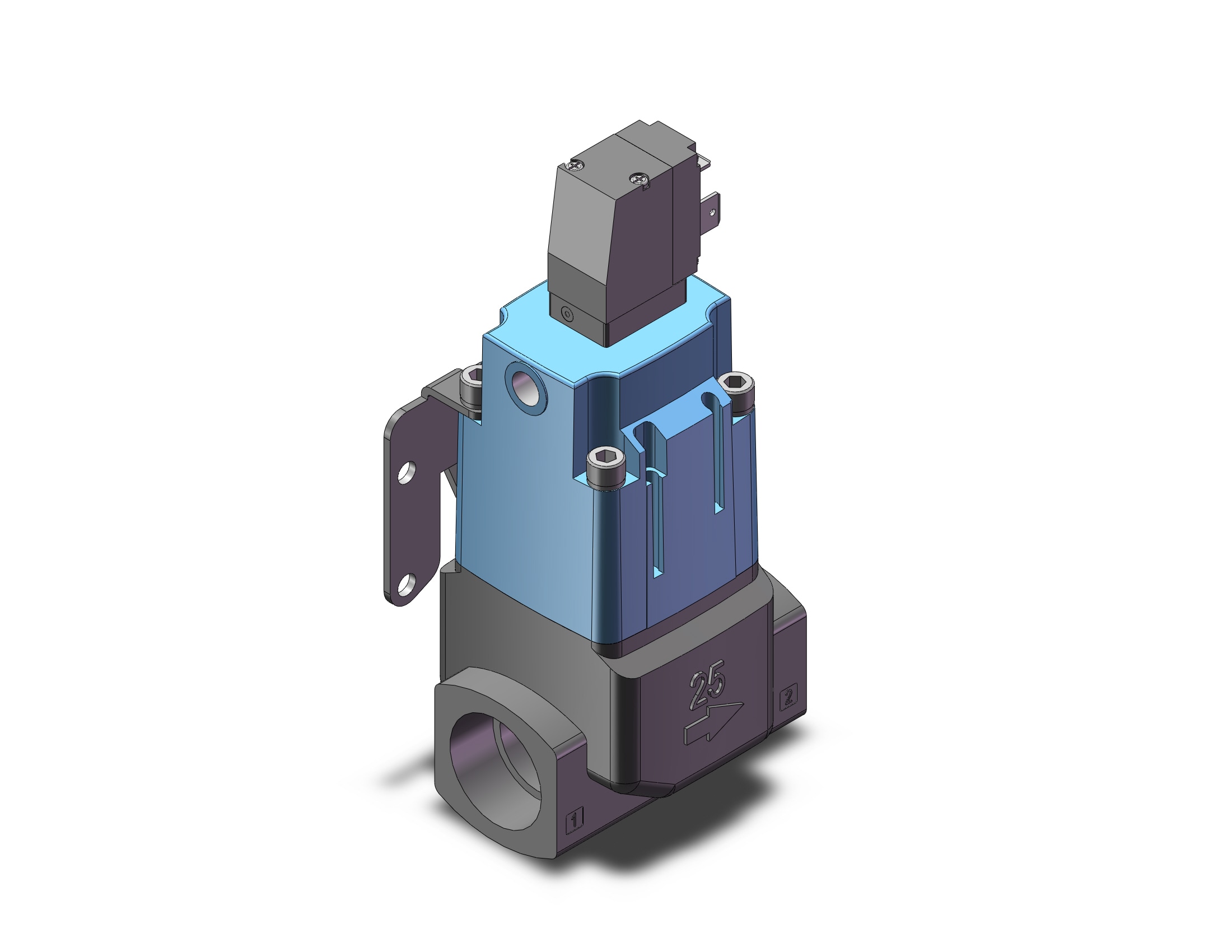 SMC SGC421A-0525Y-5DO-B1 coolant valve, ext/pilot(n.o.), COOLANT VALVE