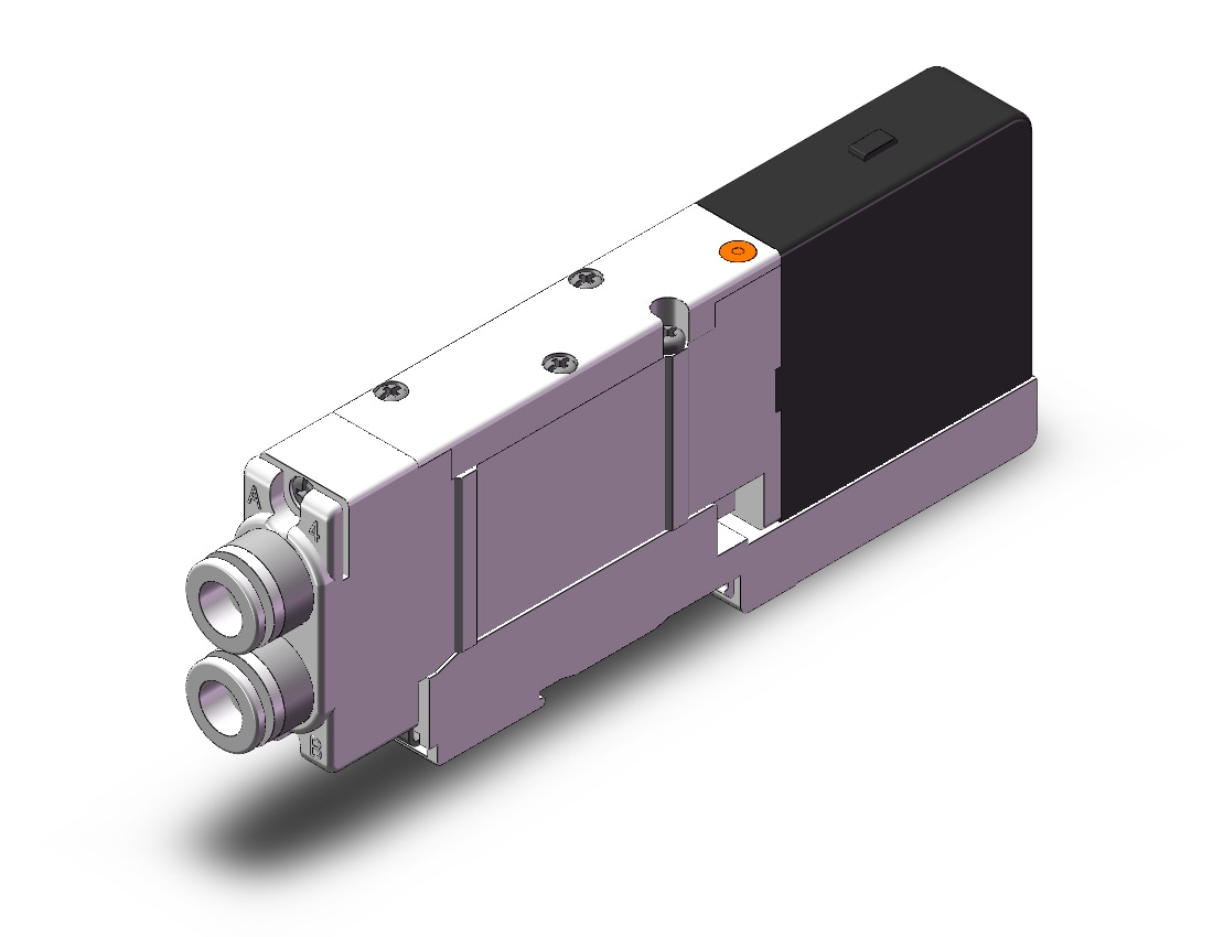 SMC SQ2131N-51-C8-M valve, sgl, plug-in, SQ2000 VALVE, SOL 4-WAY***