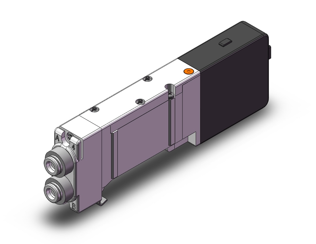 SMC SQ2141-5LO1-C6 valve, sgl, n/plug-in, SQ2000 VALVE, SOL 4-WAY***