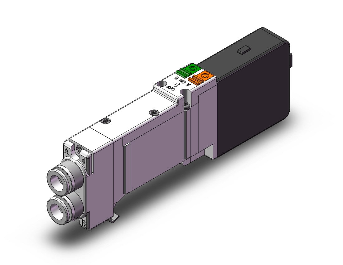 SMC SQ2141-5LOD1-C8 valve, sgl, n/plug-in, SQ2000 VALVE, SOL 4-WAY***