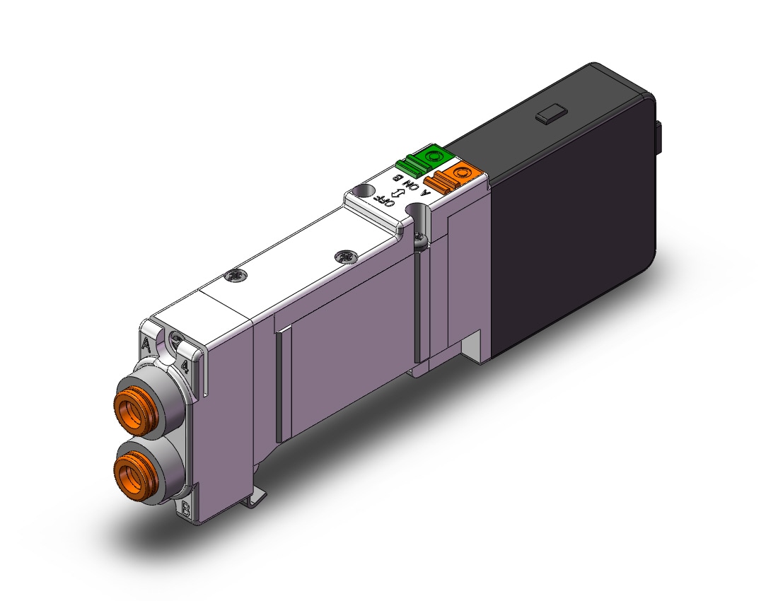 SMC SQ2141-5LOD1-N7 valve, sgl, n/plug-in, SQ2000 VALVE, SOL 4-WAY***