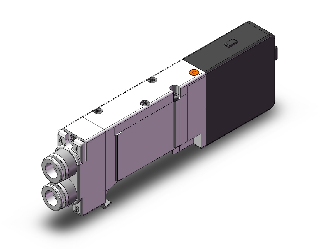 SMC SQ2141N-5LO1-C8 valve, sgl, n/plug-in, SQ2000 VALVE, SOL 4-WAY***