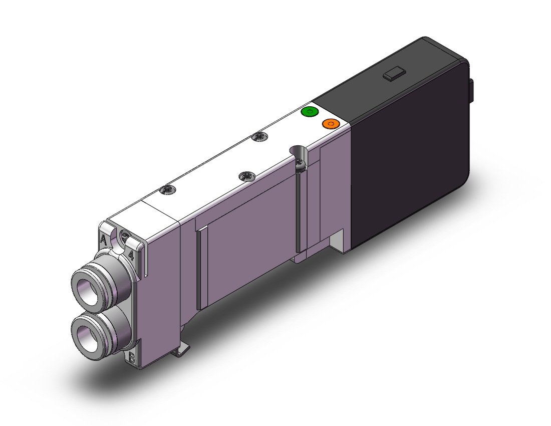 SMC SQ2241DN-5LO1-C8-Q sq2000 built in fitting >1/4, SQ2000 VALVE, SOL 4-WAY