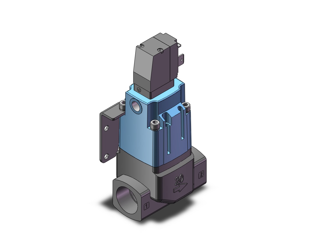 SMC SGC321B-0520Y-5DO-B1 coolant valve, VNA/B/C/D 2-WAY MEDIA VALVE