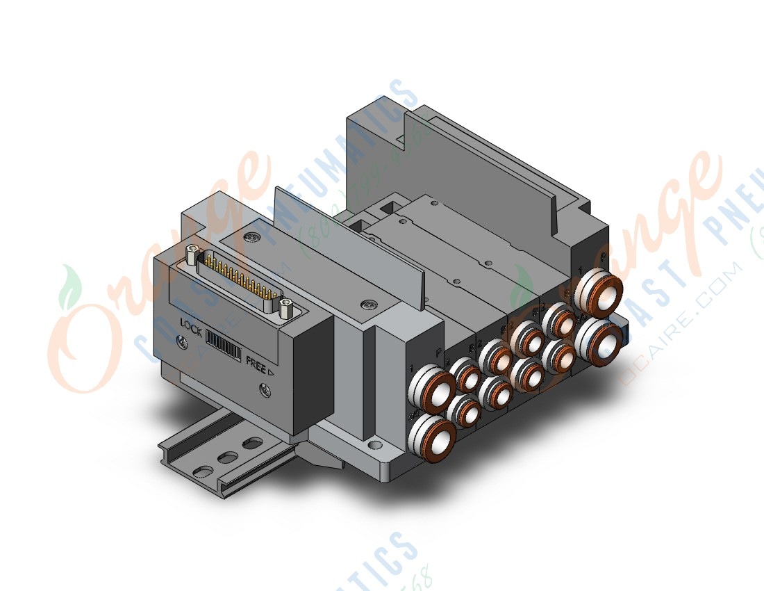 SMC SS5Y5-10F1-04B-N7D manifold, SS5Y5 MANIFOLD SY5000