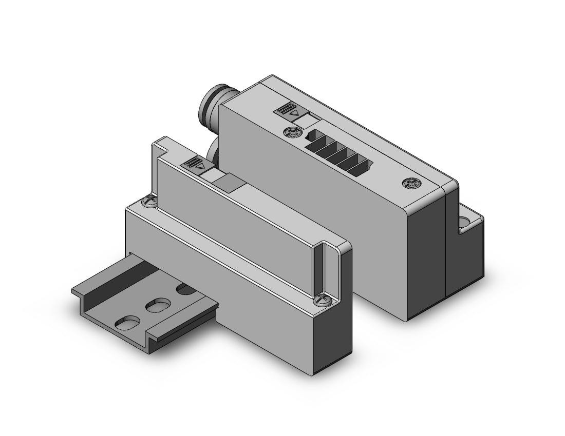 SMC SS5J2-60-03DS sj mfld, non plug-in type, 4/5 PORT SOLENOID VALVE