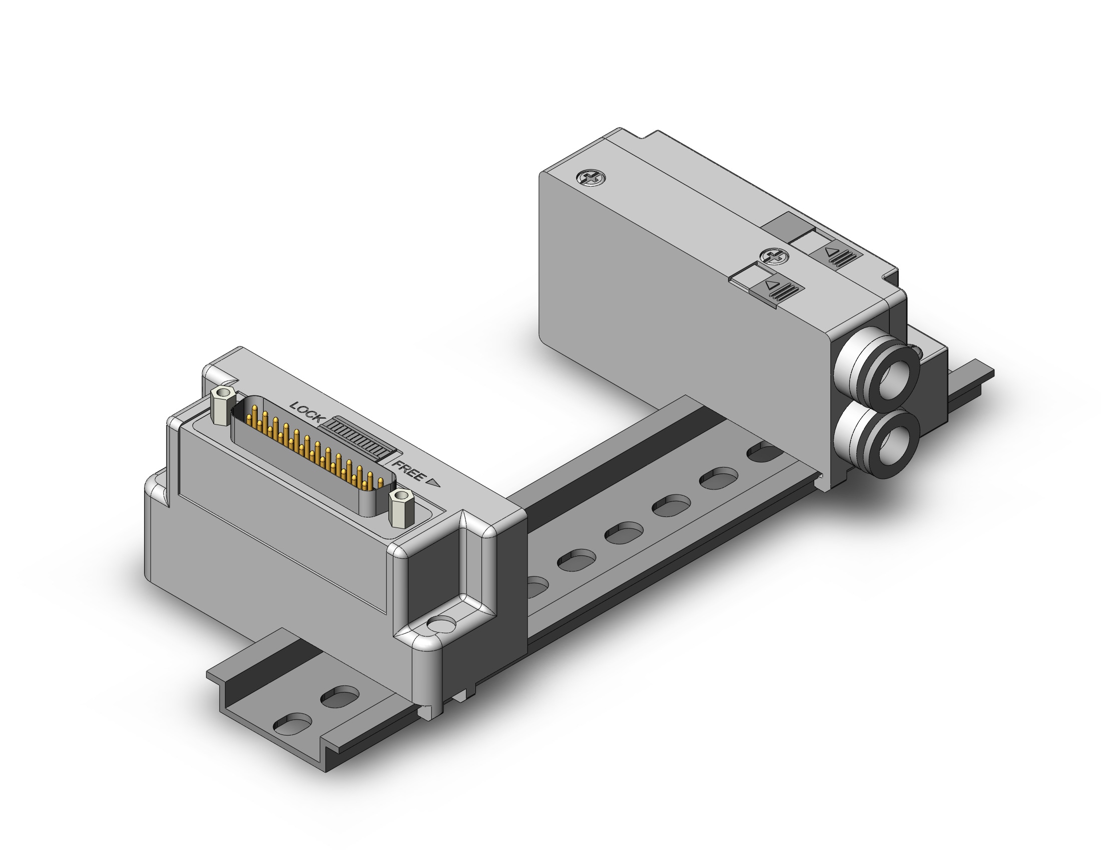 SMC SS5J3-60PHD1-08U sj manifold, SJ2000/SJ3000/SZ3000