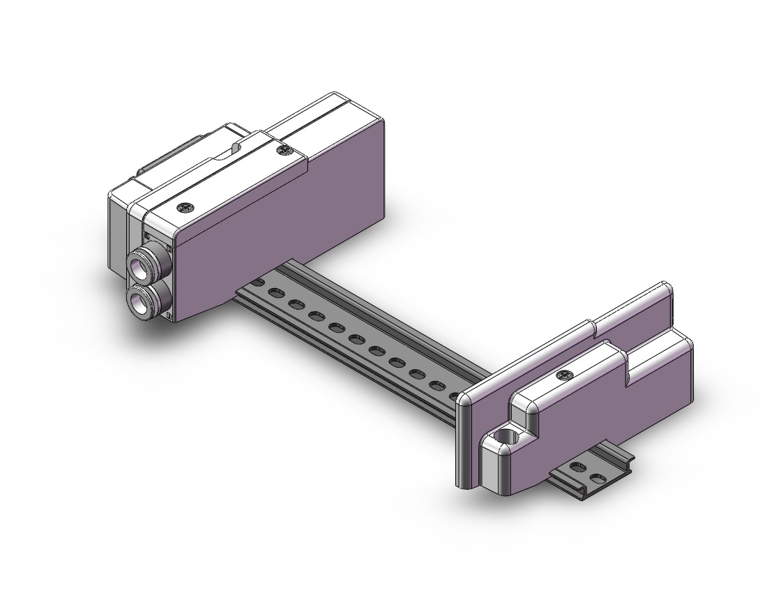 SMC SS5Q23-10FD2-D mfld, plug-in, sq2000, SS5Q2 MANIFOLD SQ2000