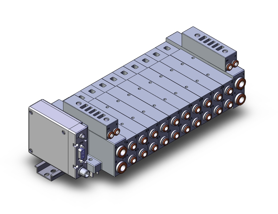 SMC SS5V3-W10S1EAND-10BRS-N7-D ss5v1 other size rating, SS5V3 MANIFOLD SV3000