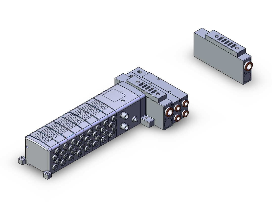 SS5V3-W10S1ZEN83D-09BS-C8 SS5V1 BUILT IN FITTING (>1/4)