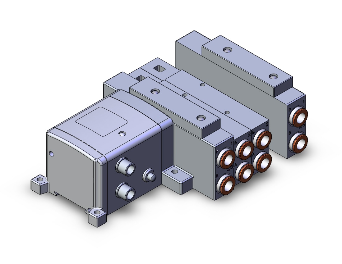 SMC SS5V3-W10S1ZEND-03B-N11 mfld, ether net si unit, SS5V3 MANIFOLD SV3000