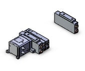 SMC SS5V3-W10S1ZEND-10B-N7 mfld, ether net si unit, SS5V3 MANIFOLD SV3000