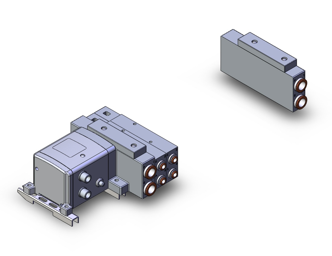 SS5V3-W10S1ZEND-12B-C6-D0 SS5V1 BUILT IN FITTING LESS THAN 1/4)