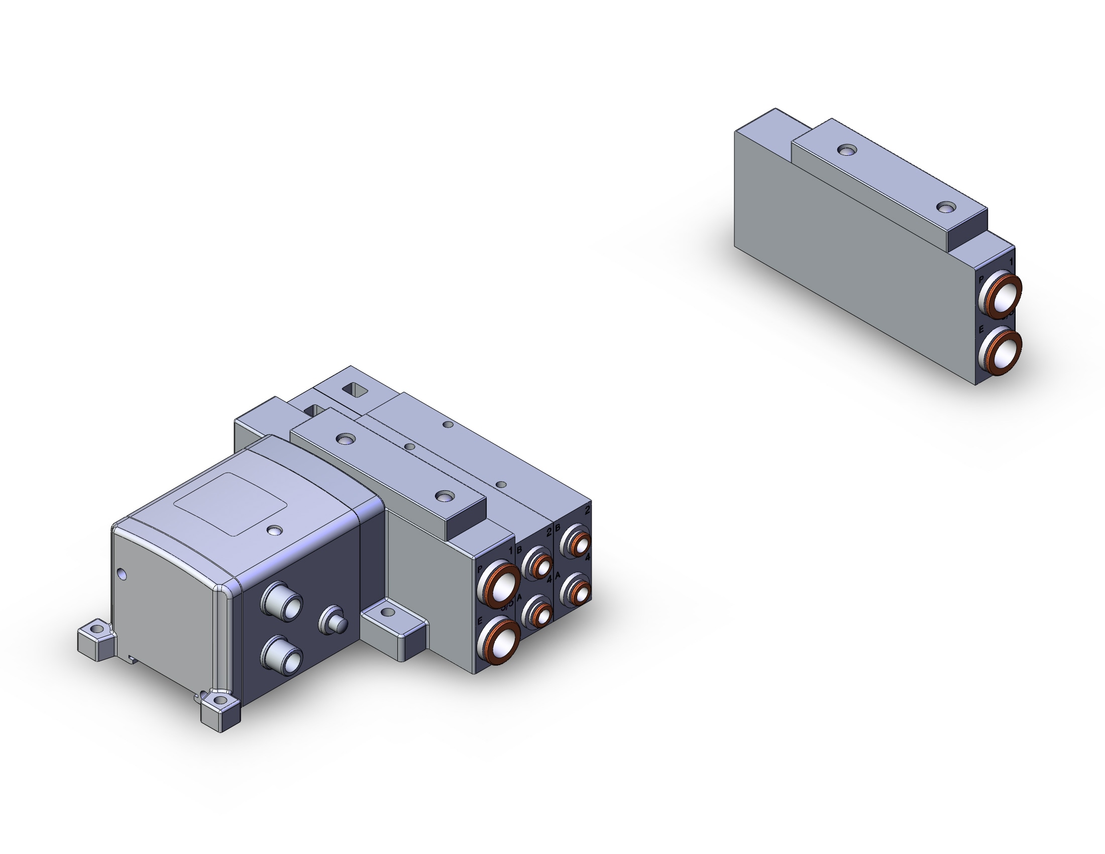 SS5V3-W10S1ZEND-12B-C6 SS5V1 BUILT IN FITTING LESS THAN 1/4)