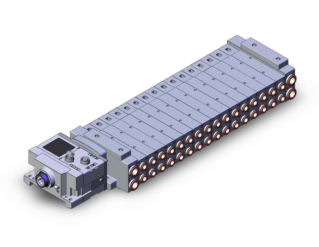 SMC SS5V3-W10S6ZE3ND-16B-N7 mfld, plug-in, SS5V3 MANIFOLD SV3000