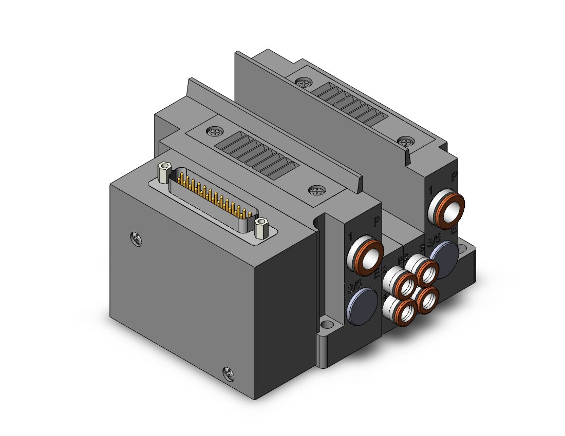 SMC SS5Y3-10FW1-02BS-N7 manifold, NEW SY3000 MFLD