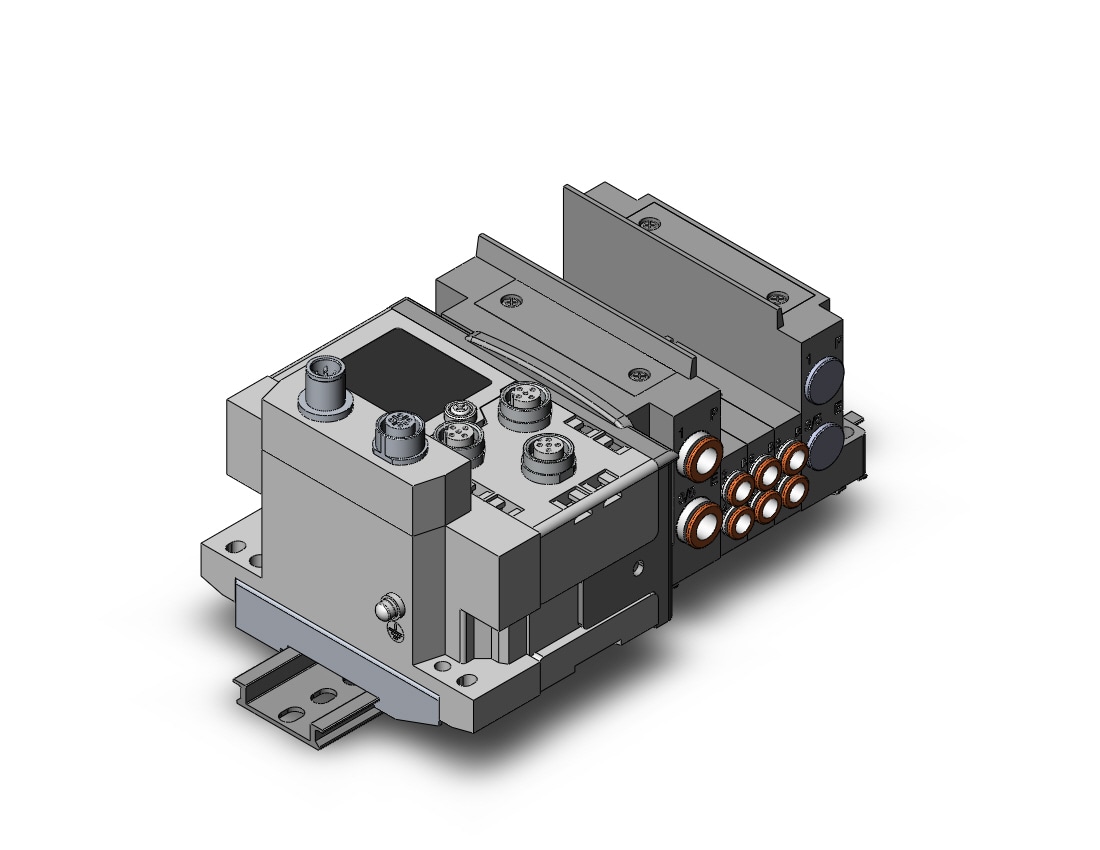 SMC SS5Y3-10S6EA2-03D-C6D4 manifold, NEW SY3000 MFLD