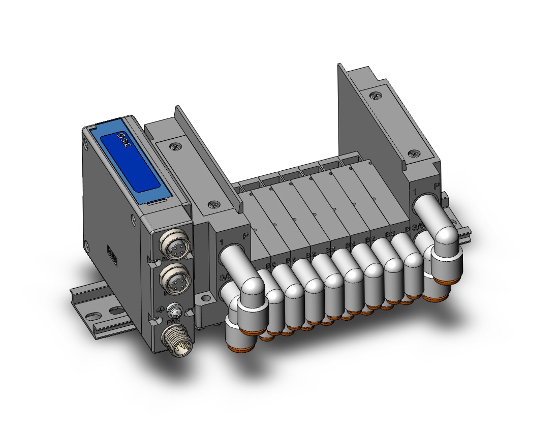 SMC SS5Y3-10SEAN-08B-BN3D manifold, NEW SY3000 MFLD