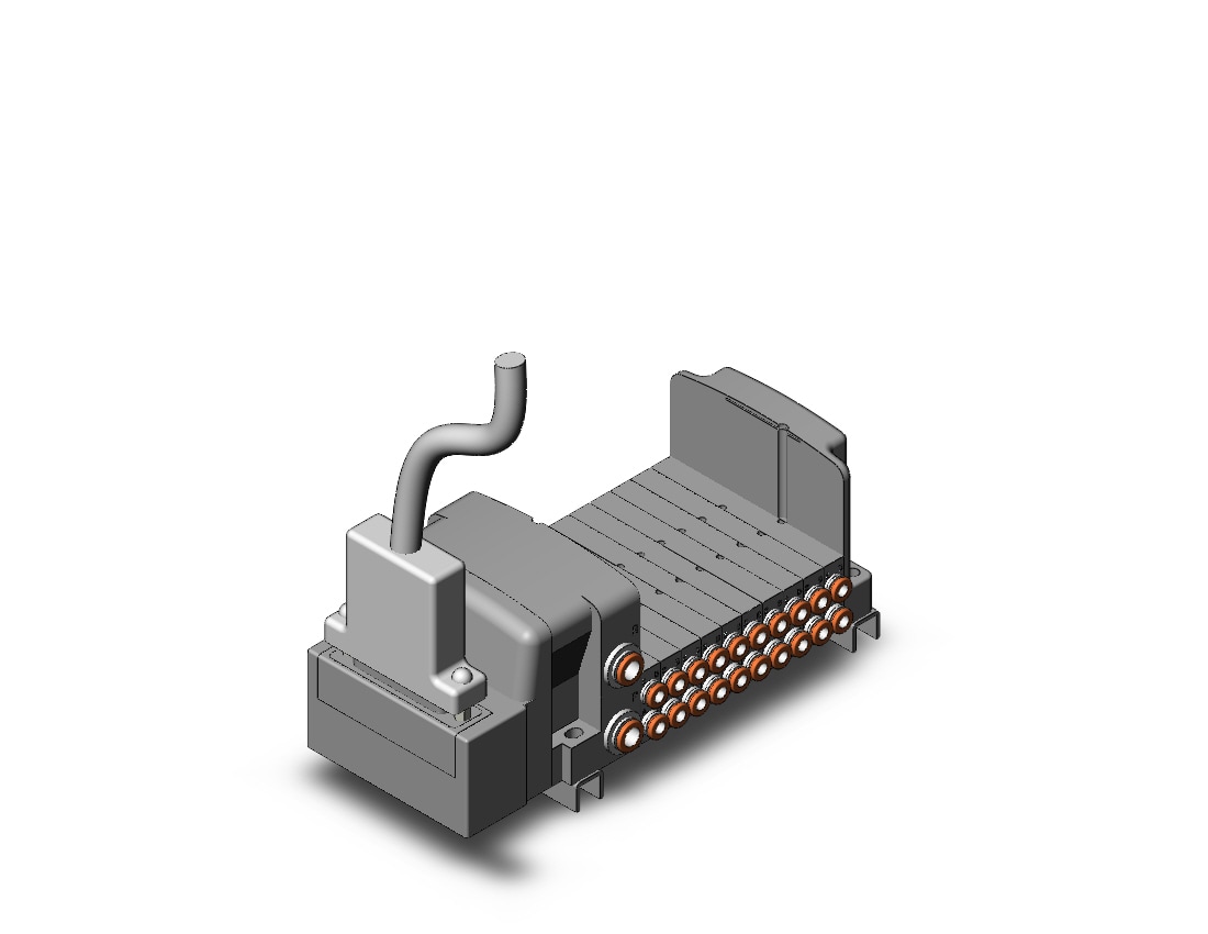 SMC SS0750-10N3N7FD3-D0 manifold, S070 SOLENOID VALVE,3-PORT