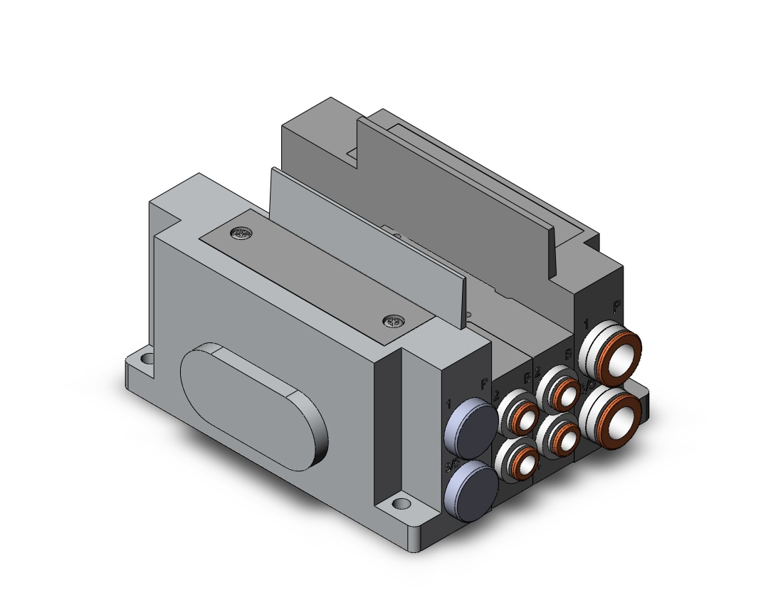 SMC SS5Y5-10S0-02U-C6 manifold, NEW SY50008/7000 MANIFOLD