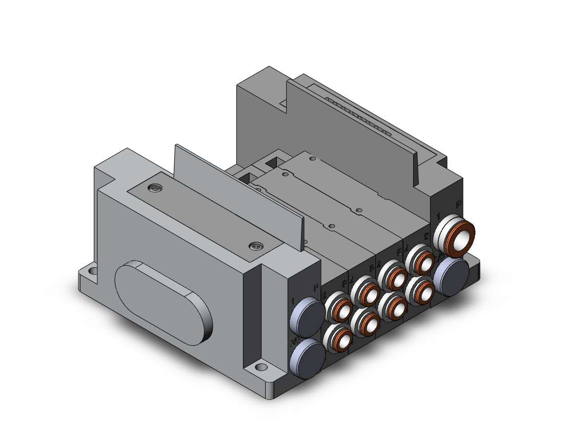 SMC SS5Y5-10S0-04C-N7 manifold, NEW SY50008/7000 MANIFOLD