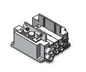 SMC SS5Y7-10S60-03H-N11 manifold, NEW SY50008/7000 MANIFOLD