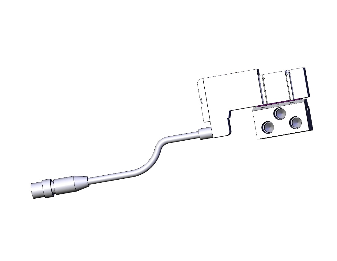 SMC SV1100-5W1U-01F valve, sol, SV1000 SOLENOID VALVE, 5-PORT