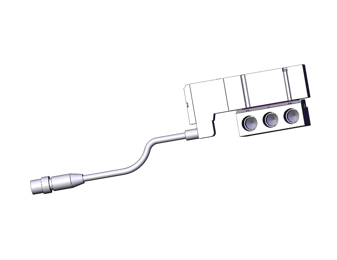 SMC SV2100R-5W2U-02 valve, sub plate, SV2000 SOLENOID VALVE, 5-PORT