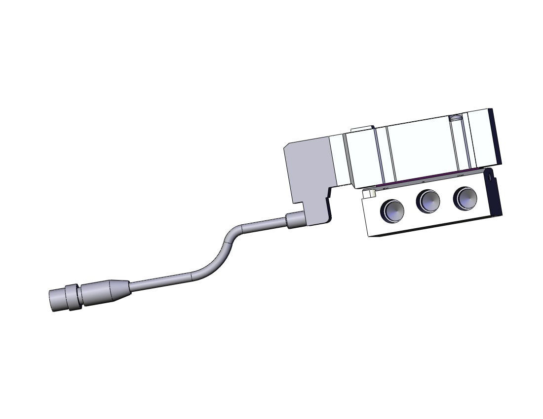 SMC SV3100R-5W1U-02 valve, sub plate type, SV3000 SOLENOID VALVE