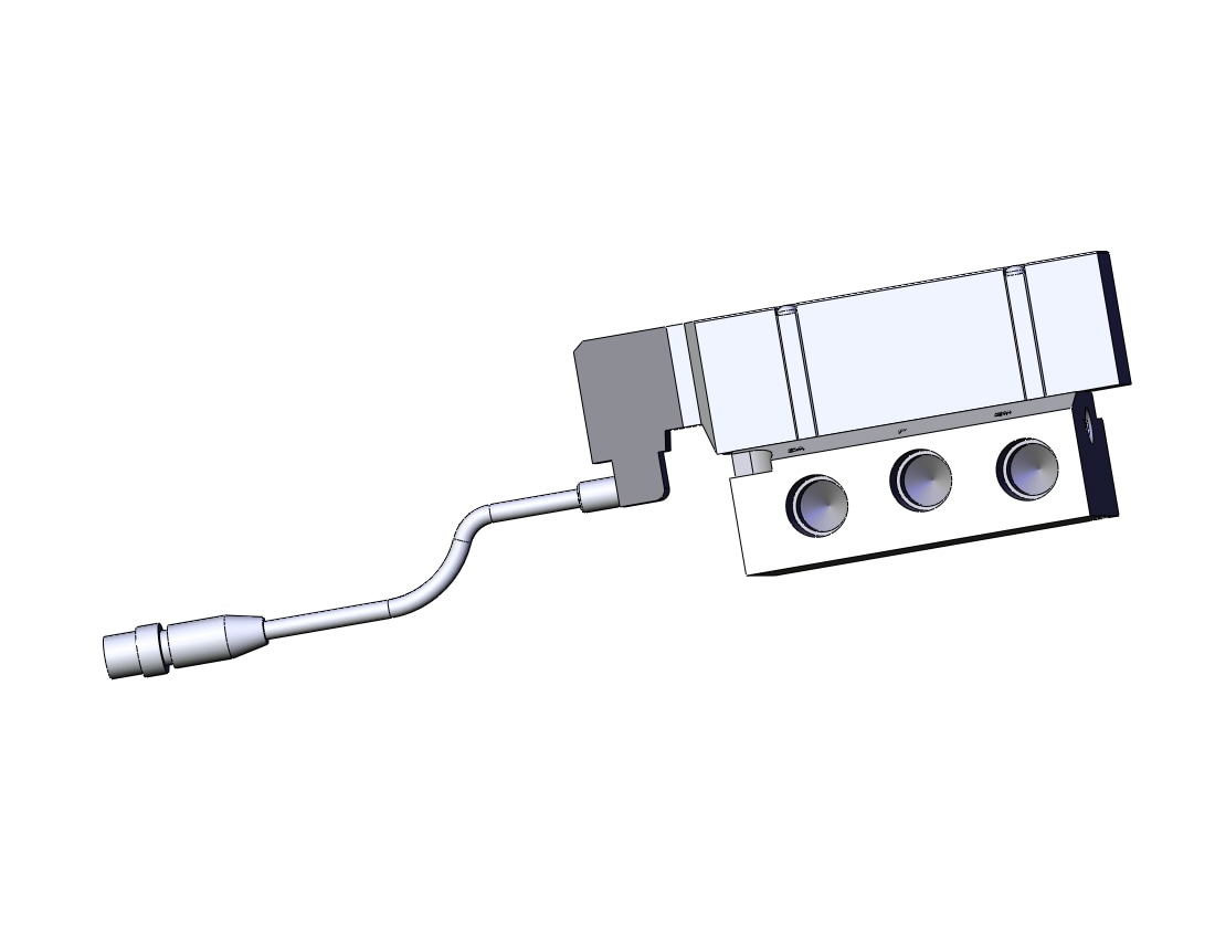 SMC SV4100-5W1UD-03T valve, sub plate type, SV4000 SOLENOID VALVE