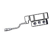 SMC SV4200-5W1U-04T valve, dbl sol, plug-in, SV4000 SOLENOID VALVE