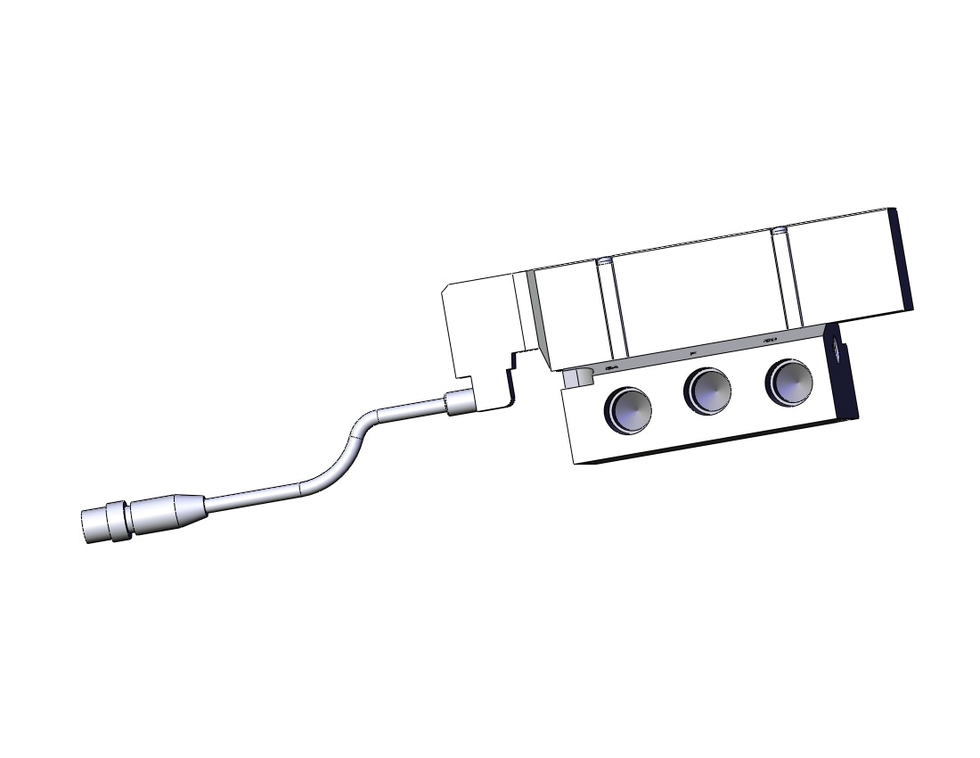 SMC SV4300-5W7R-03 valve, dbl sol, SV4000 SOLENOID VALVE