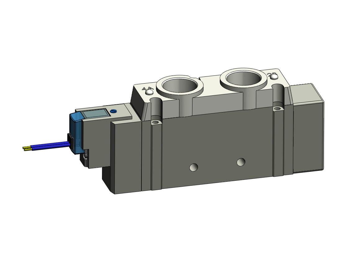 SMC SY9120-5GD-03 valve, sol, SY7000 SOL/VALVE, RUBBER SEAL