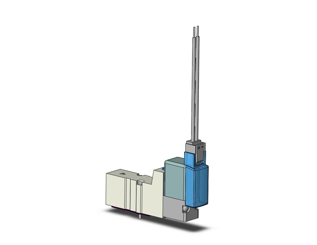 SMC SYJ3140-5MZD valve, sgl sol, base mt (dc), SYJ3000 SOL VALVE 4/5 PORT***