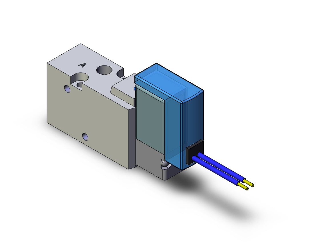 SMC SYJ512-2G-M5 valve, sol, body pt, SYJ500 SOLENOID VALVE 3/PORT***