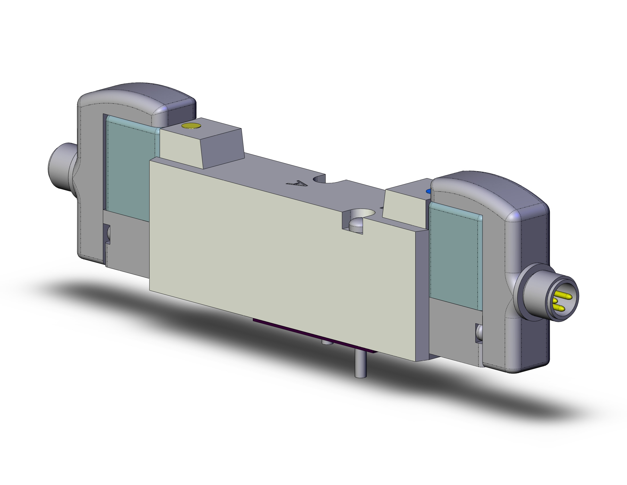 SMC SYJ5340-5WO valve/sol, 4/5 PORT SOLENOID VALVE