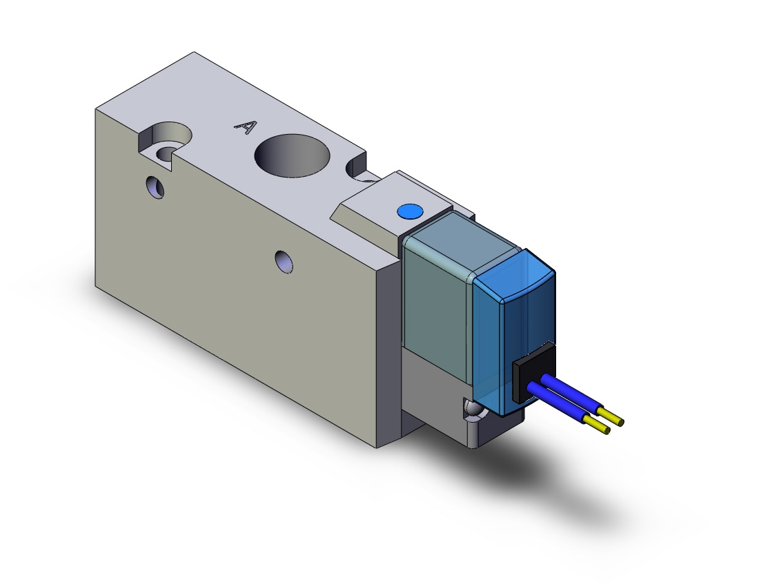 SMC SYJ712-6GS-01T valve, sol, body pt (dc), SYJ700 SOLENOID VALVE 3/PORT***