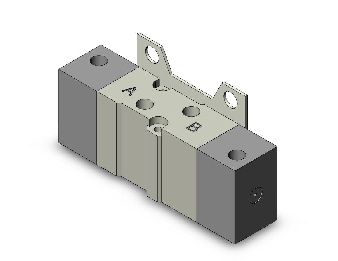 SMC SYJA3220-M3-F valve, air, body pt, SYJ3000 SOL VALVE 4/5 PORT