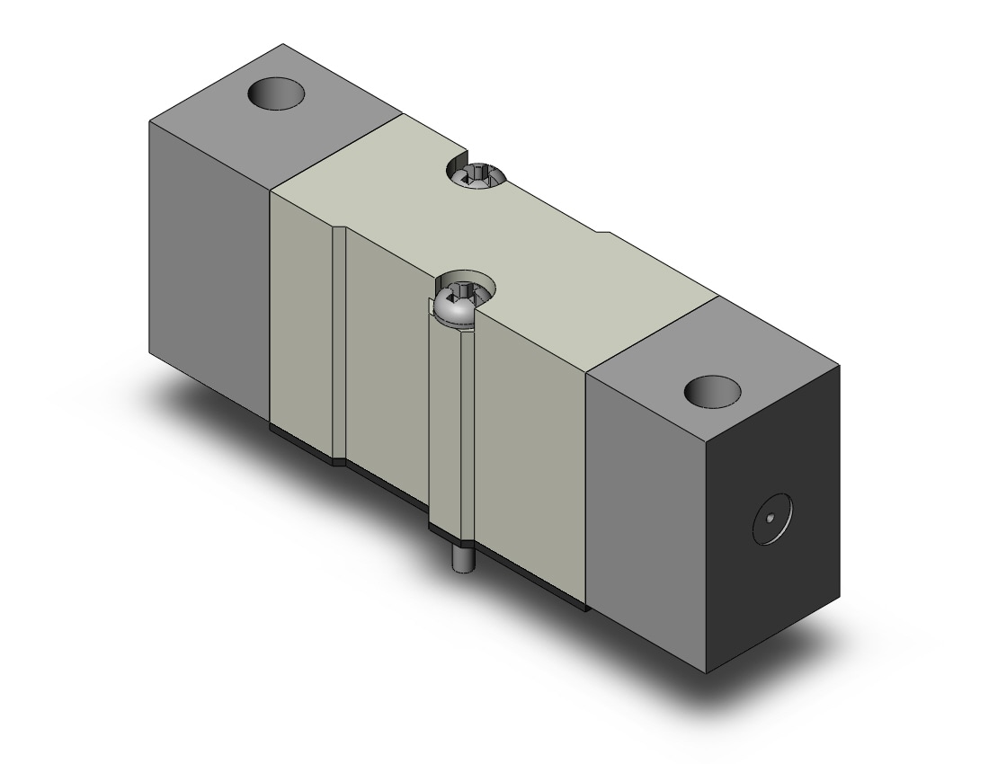 SMC SYJA3240 valve, air, base mt, SYJ3000 SOL VALVE 4/5 PORT